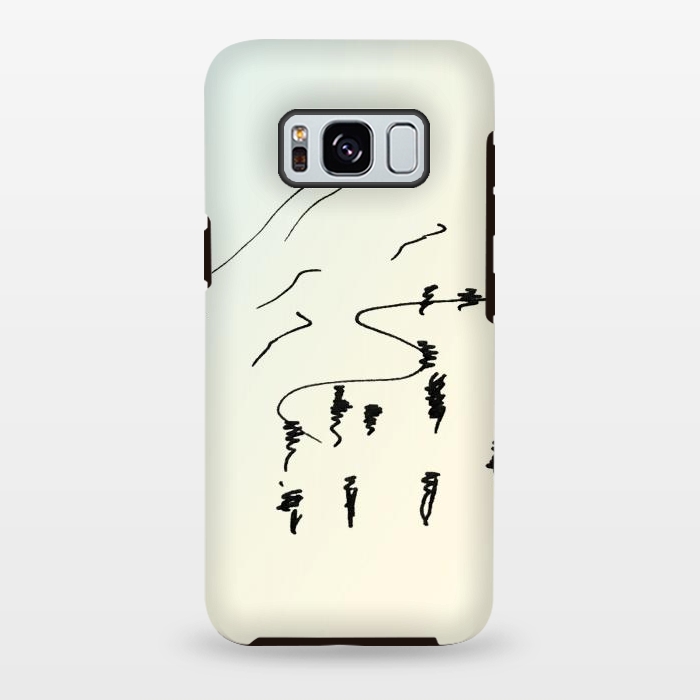 Galaxy S8 plus StrongFit Beach Daze by Caitlin Workman