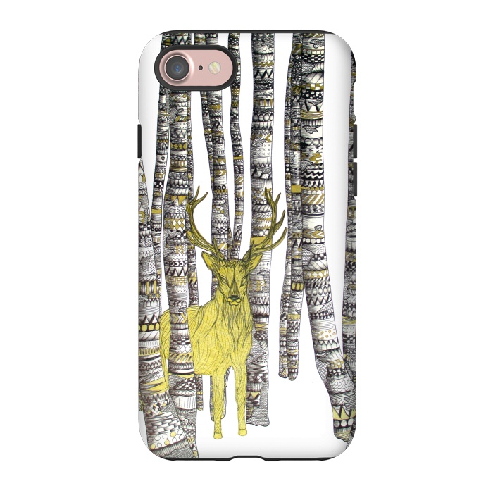 iPhone 7 StrongFit The Golden Stag by ECMazur 