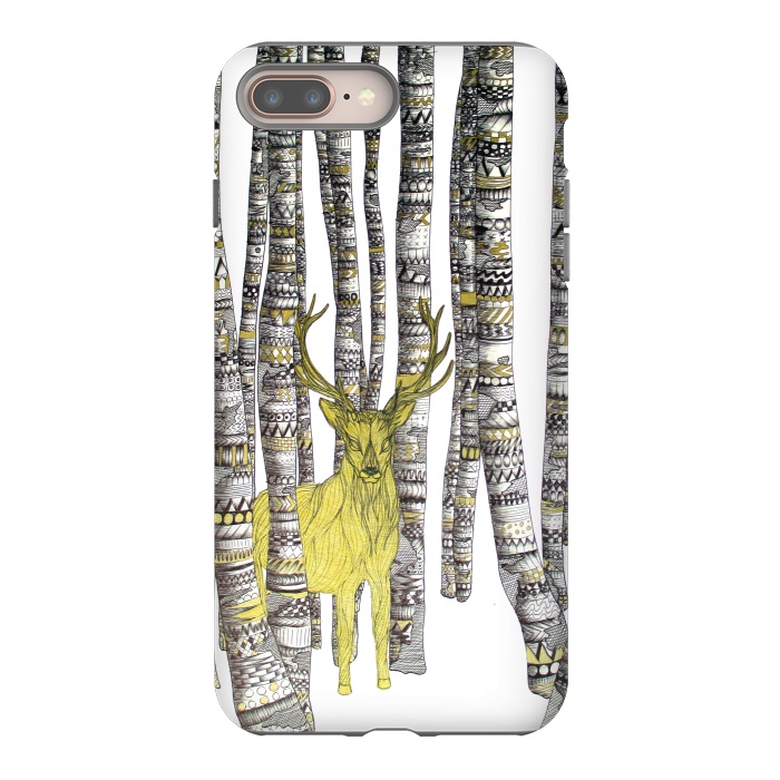 iPhone 7 plus StrongFit The Golden Stag by ECMazur 
