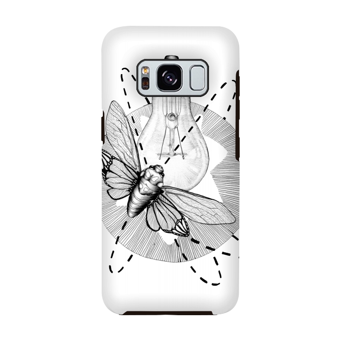 Galaxy S8 StrongFit Moth to the Flame by ECMazur 