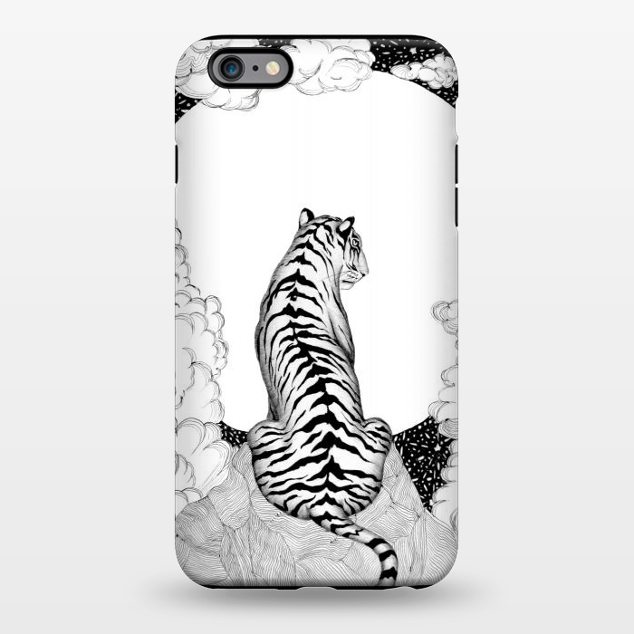 iPhone 6/6s plus StrongFit Tiger Moon by ECMazur 