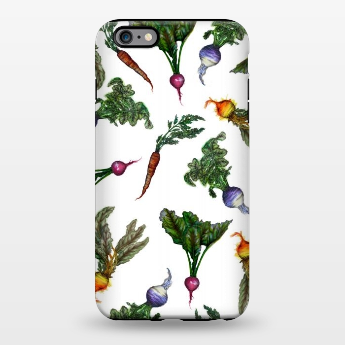 iPhone 6/6s plus StrongFit Watercolor Veggies by ECMazur 