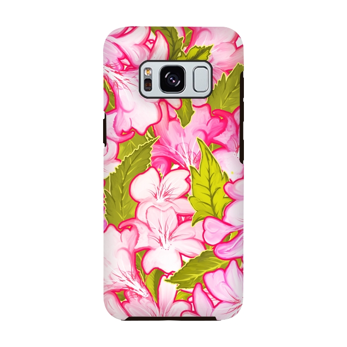 Galaxy S8 StrongFit Pink Wonder by Uma Prabhakar Gokhale