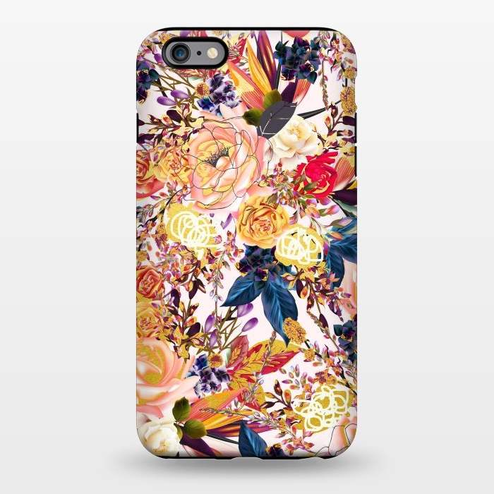 iPhone 6/6s plus StrongFit Rustic Floral by Uma Prabhakar Gokhale