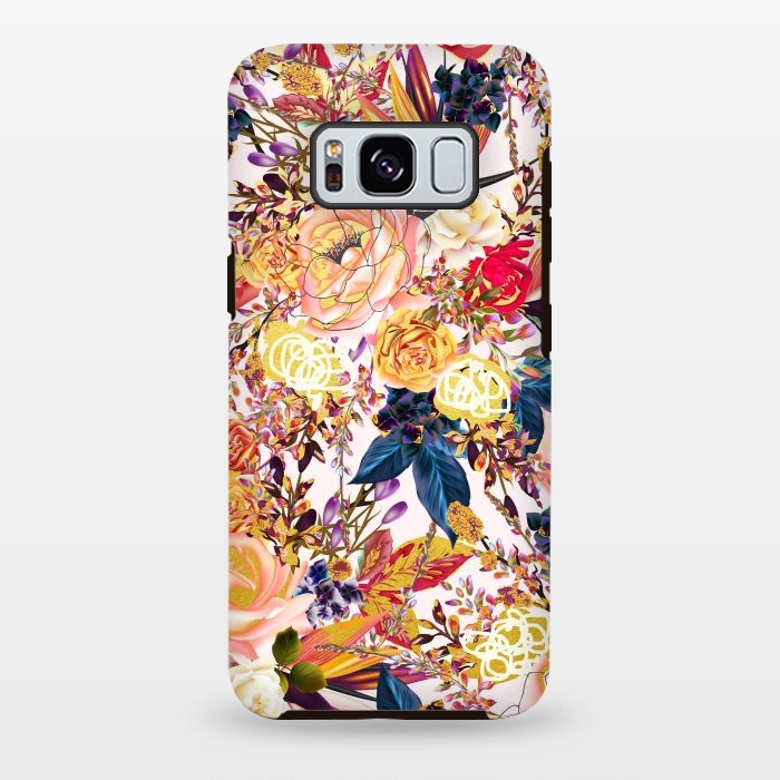Galaxy S8 plus StrongFit Rustic Floral by Uma Prabhakar Gokhale