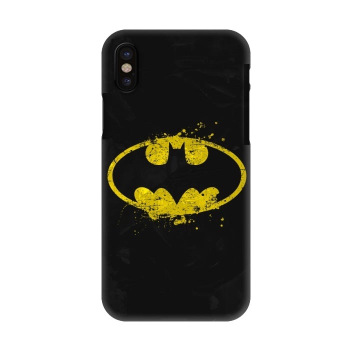 iPhone X SlimFit Batman's Splash by Sitchko