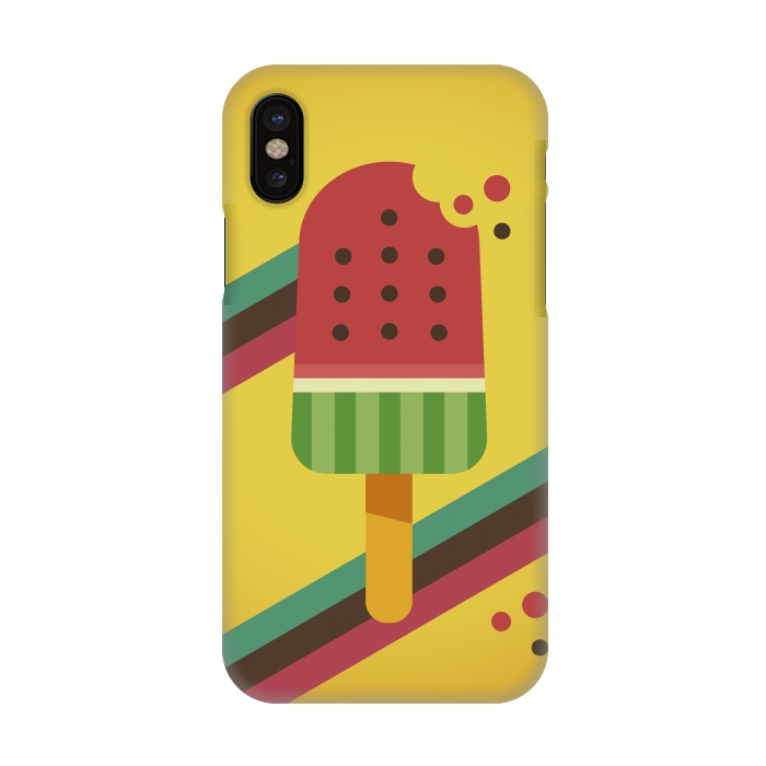 iPhone X SlimFit Hot & Fresh Watermelon Ice Pop by Dellán