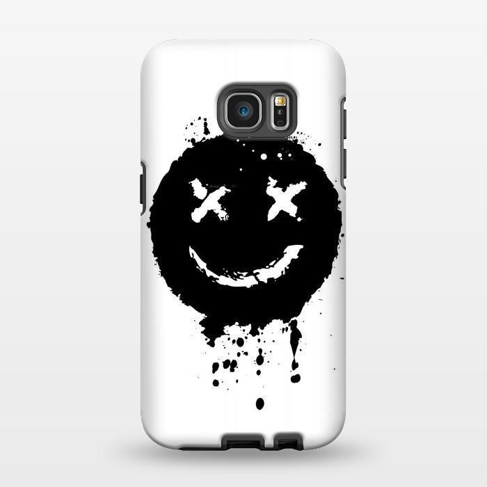 Galaxy S7 EDGE StrongFit Confused Smile by Sitchko