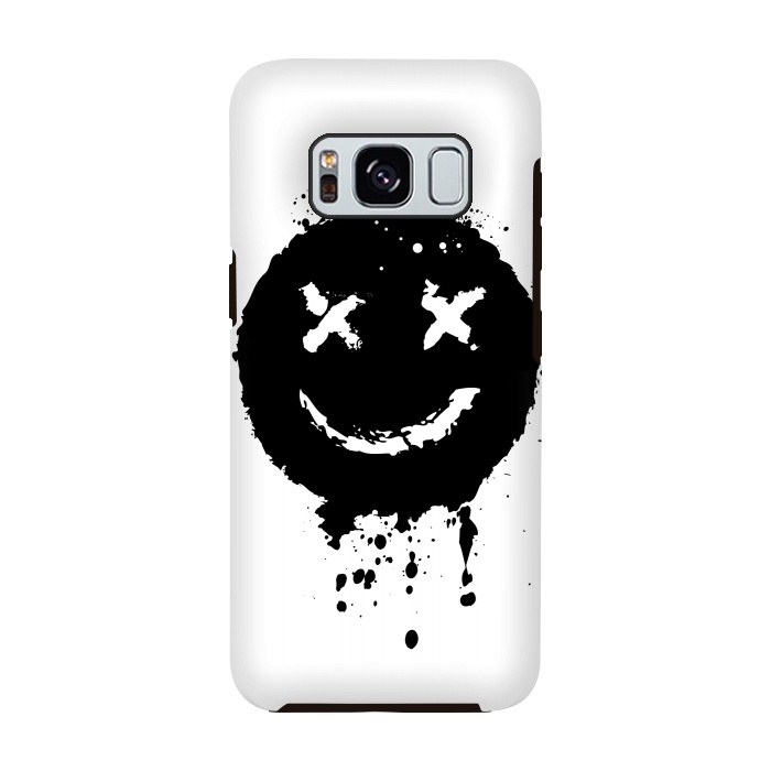 Galaxy S8 StrongFit Confused Smile by Sitchko