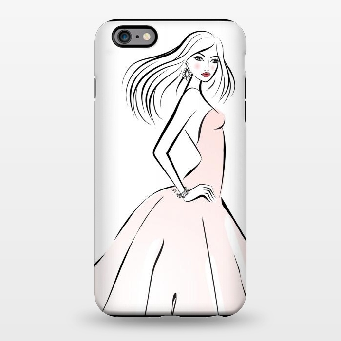 iPhone 6/6s plus StrongFit Elegant woman bride by Martina