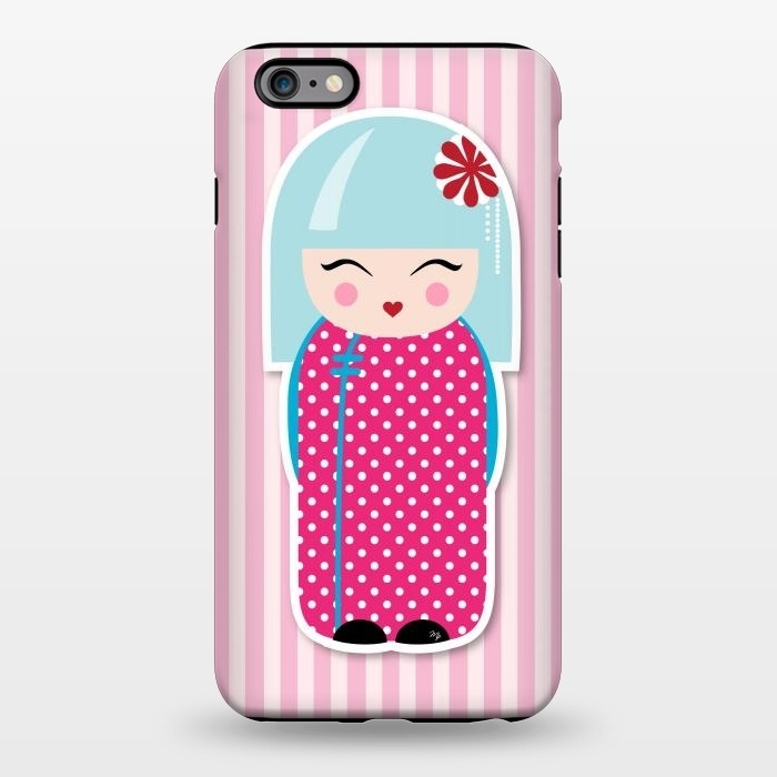 iPhone 6/6s plus StrongFit Kokeshi doll by Martina