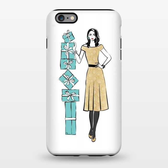 iPhone 6/6s plus StrongFit Attractive young Woman with gifts by Martina