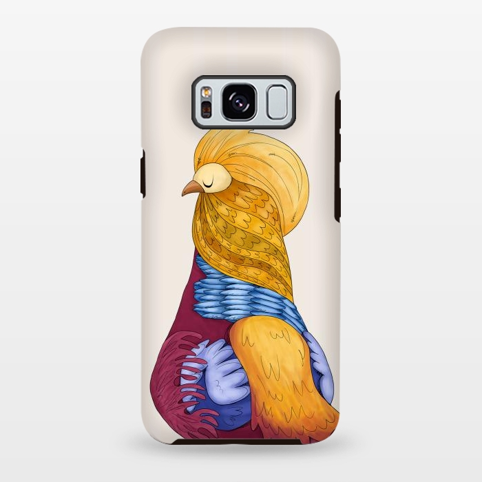 Galaxy S8 plus StrongFit Bird by Alice De Marco