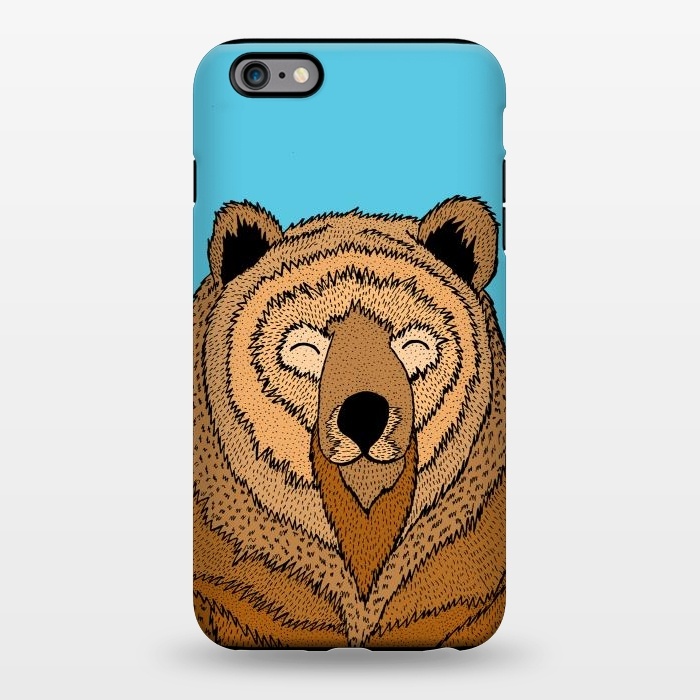 iPhone 6/6s plus StrongFit Happy Bear by Steve Wade (Swade)