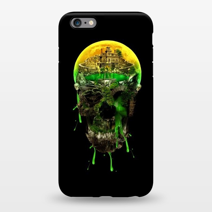 iPhone 6/6s plus StrongFit Haunted Skull by Riza Peker