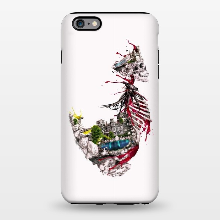iPhone 6/6s plus StrongFit Legendary Skull Island by Riza Peker