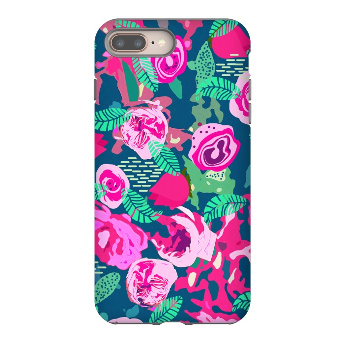 iPhone 7 plus StrongFit Royal Roses by Uma Prabhakar Gokhale