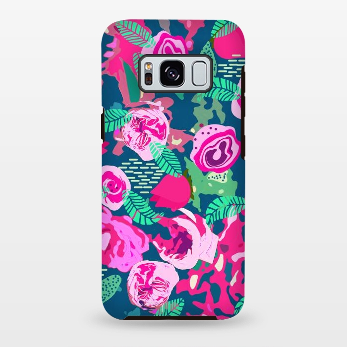Galaxy S8 plus StrongFit Royal Roses by Uma Prabhakar Gokhale