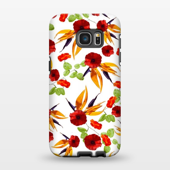 Galaxy S7 EDGE StrongFit Mini Poppy Star by Zala Farah