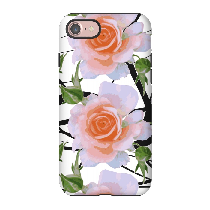 iPhone 7 StrongFit Swiggles + Florals by Zala Farah
