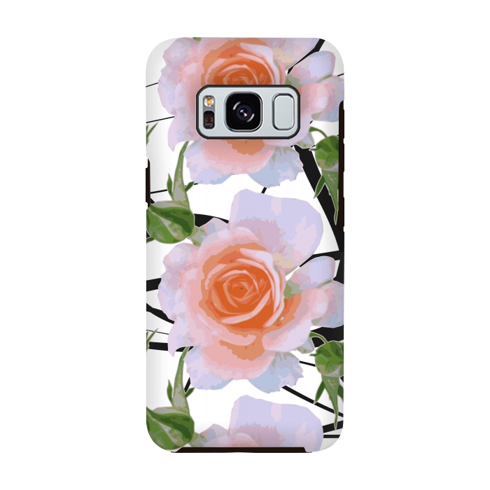 Galaxy S8 StrongFit Swiggles + Florals by Zala Farah