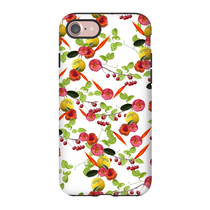 iPhone 7 StrongFit Fruity Flora by Zala Farah