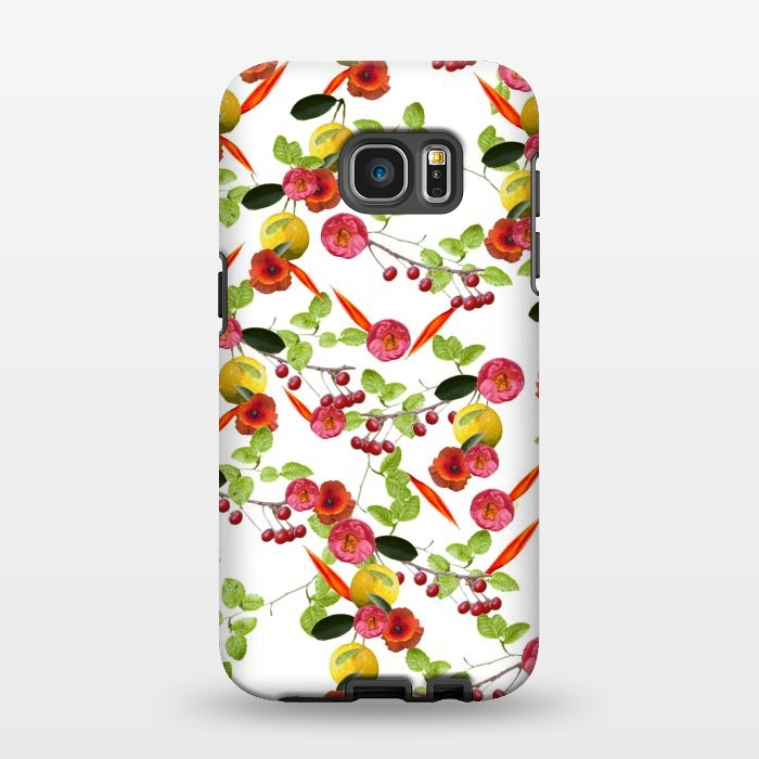 Galaxy S7 EDGE StrongFit Fruity Flora by Zala Farah
