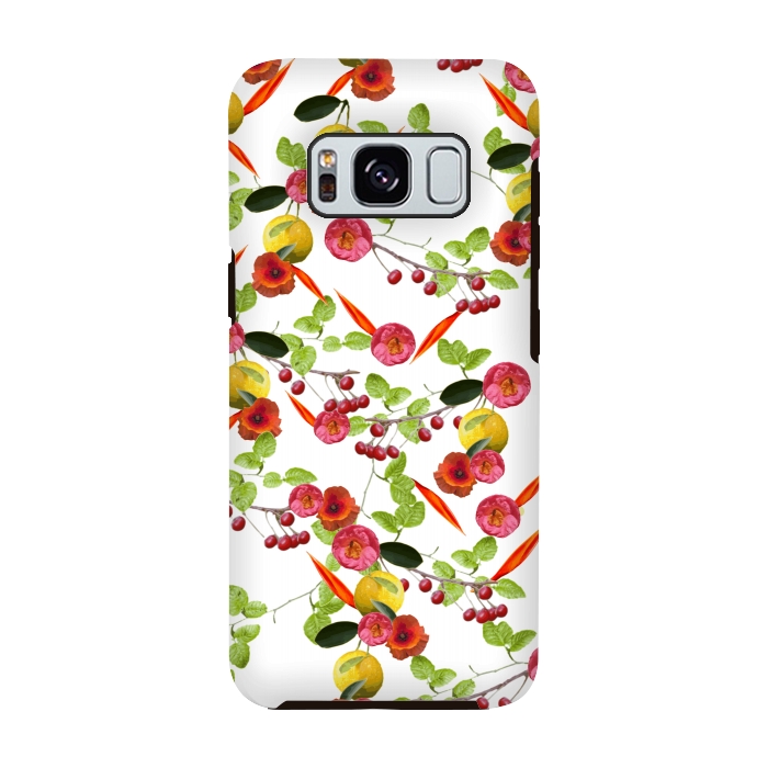 Galaxy S8 StrongFit Fruity Flora by Zala Farah