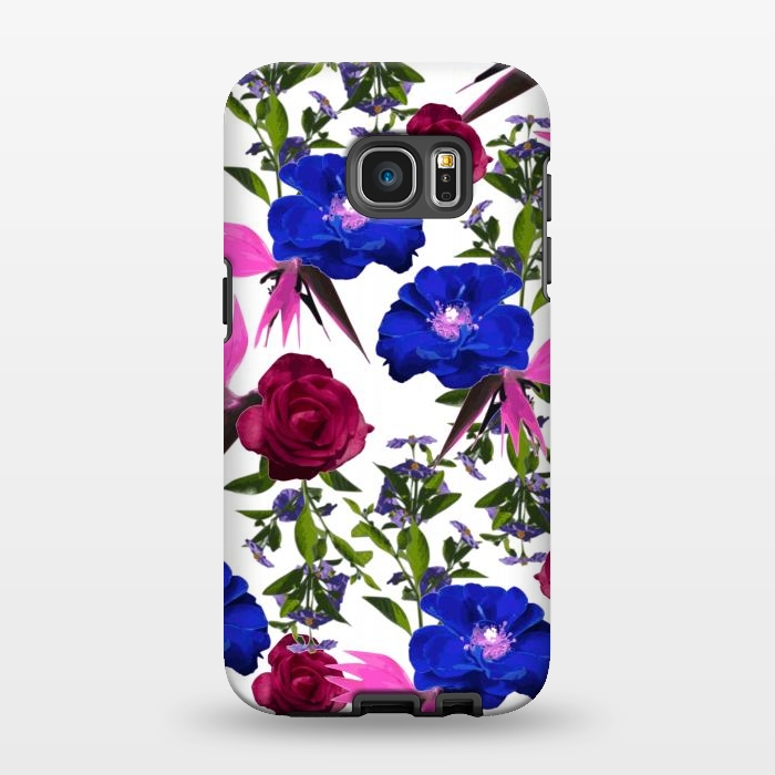 Galaxy S7 EDGE StrongFit Fragrant Florals by Zala Farah