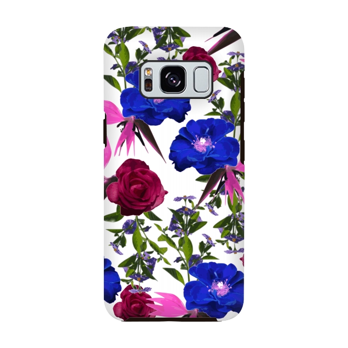 Galaxy S8 StrongFit Fragrant Florals by Zala Farah