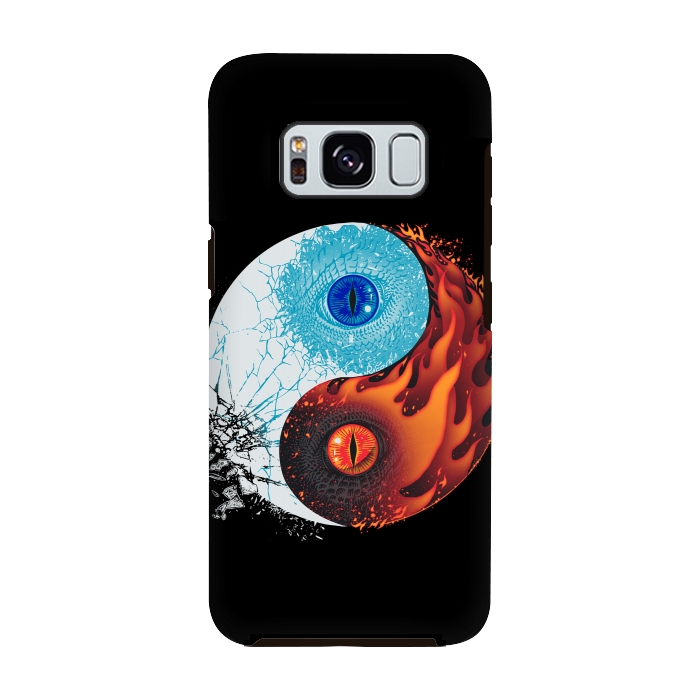 Galaxy S8 StrongFit Ice and Fire by Branko Ricov