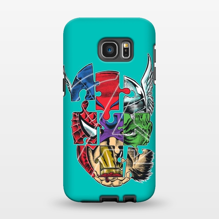 Galaxy S7 EDGE StrongFit Almighty Avenger by Branko Ricov