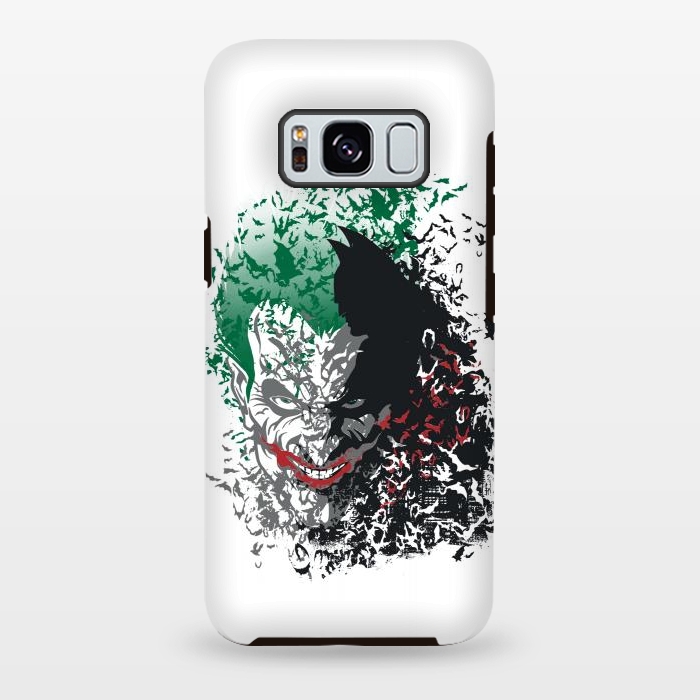 Galaxy S8 plus StrongFit Arkham Bats by Branko Ricov