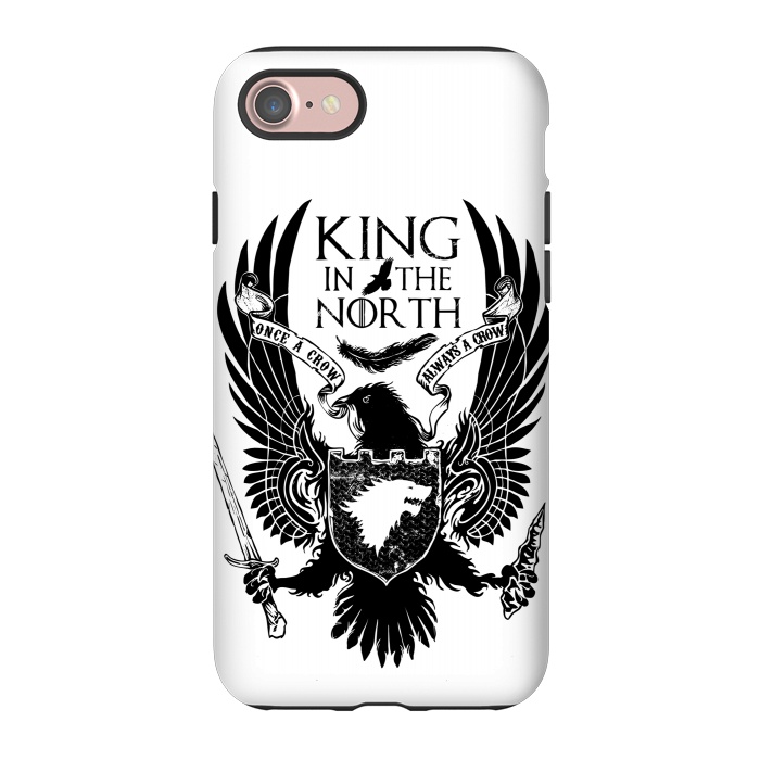 iPhone 7 StrongFit Crow in the North by Branko Ricov
