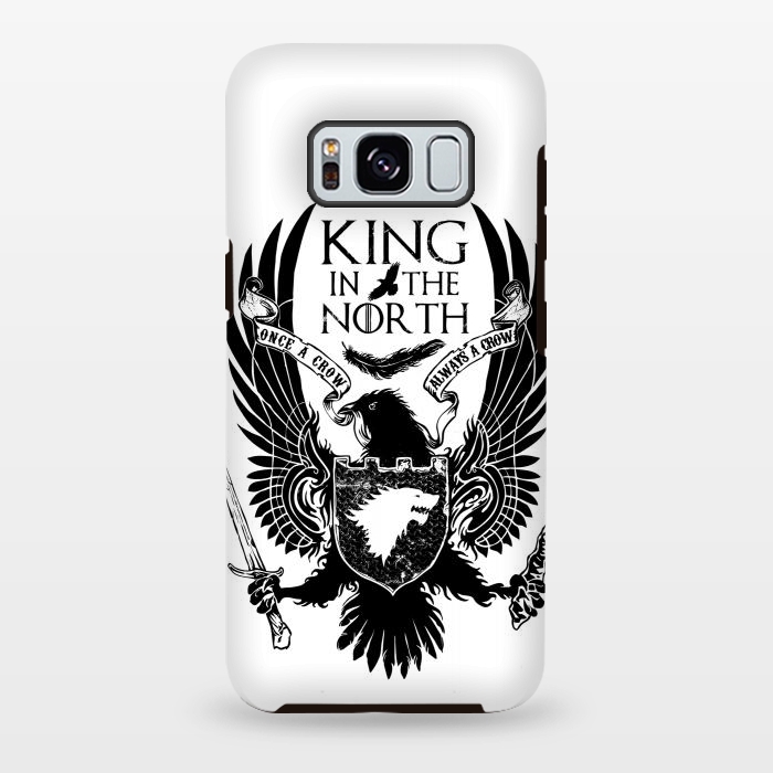 Galaxy S8 plus StrongFit Crow in the North by Branko Ricov