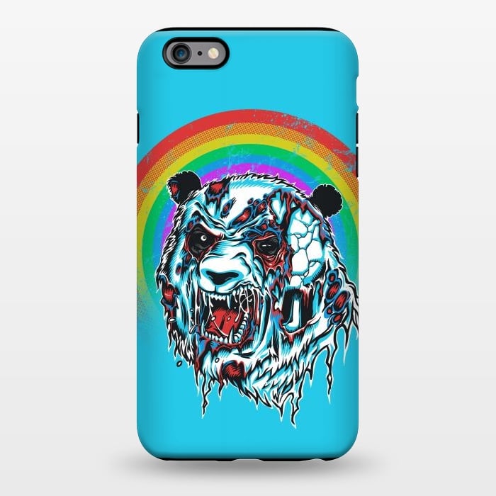 iPhone 6/6s plus StrongFit Zombie Panda  by Branko Ricov