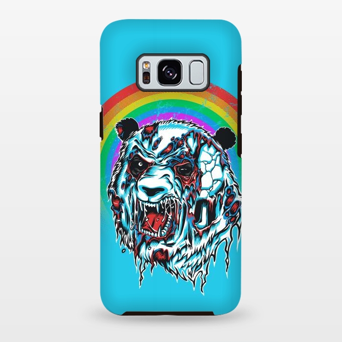 Galaxy S8 plus StrongFit Zombie Panda  by Branko Ricov