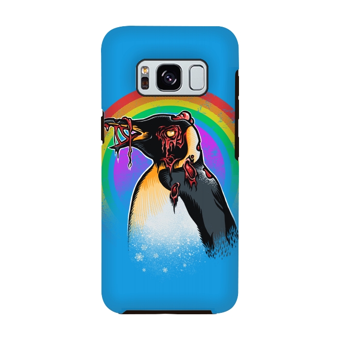 Galaxy S8 StrongFit Zombie Penguin by Branko Ricov