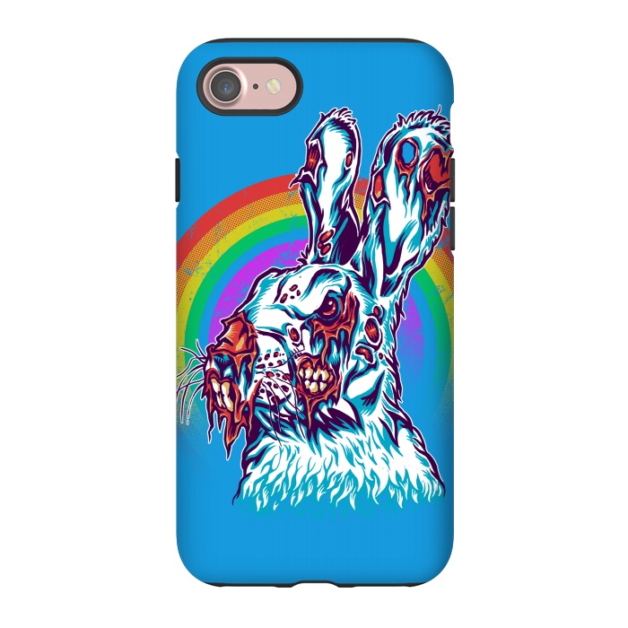 iPhone 7 StrongFit Zombie Rabbit by Branko Ricov