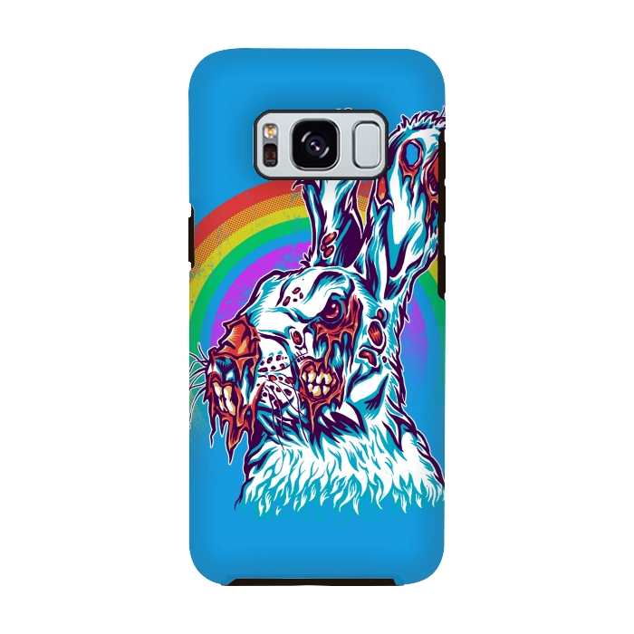 Galaxy S8 StrongFit Zombie Rabbit by Branko Ricov