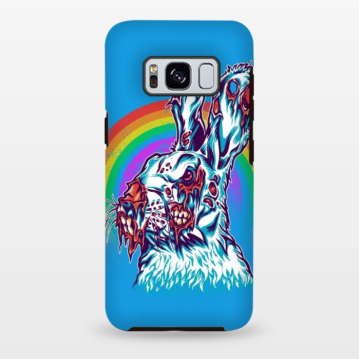 Galaxy S8 plus StrongFit Zombie Rabbit by Branko Ricov