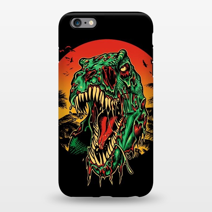iPhone 6/6s plus StrongFit Zombie T-Rex by Branko Ricov