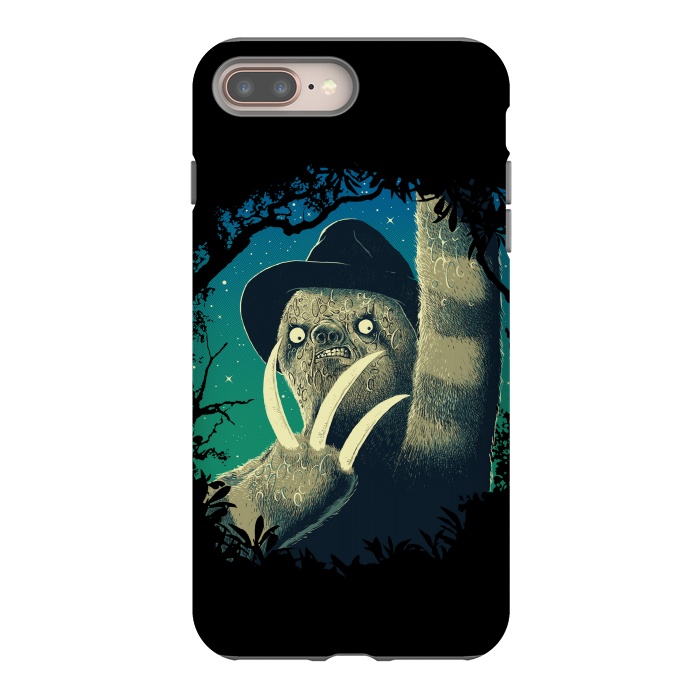 iPhone 7 plus StrongFit Sloth Freddy by Branko Ricov