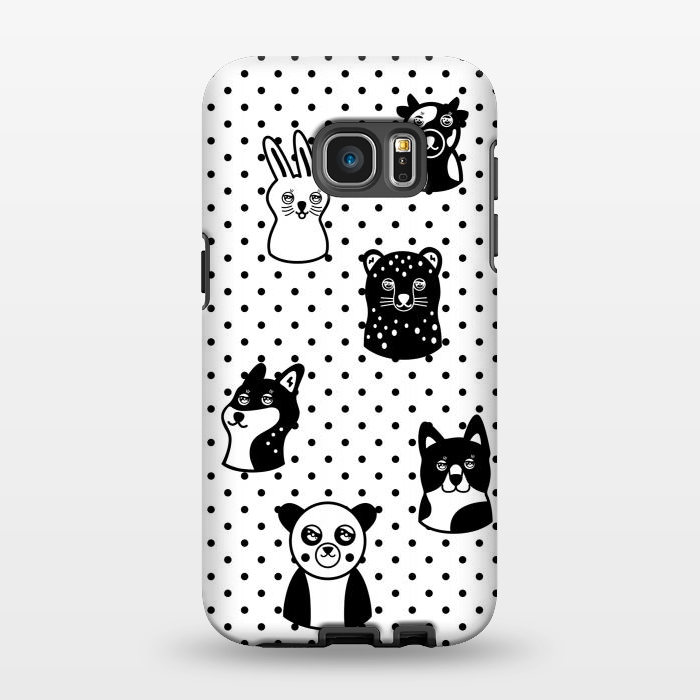 Galaxy S7 EDGE StrongFit ANIMAL KINGDOM by Michael Cheung