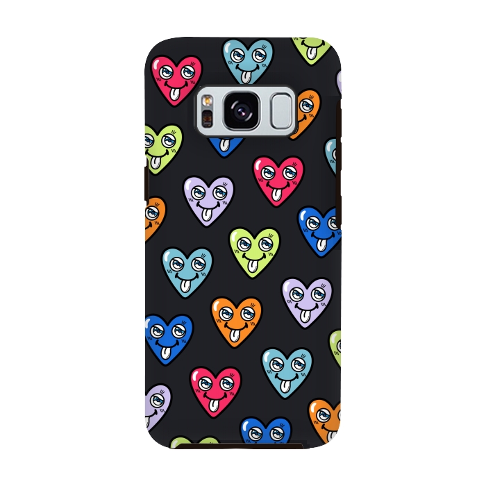 Galaxy S8 StrongFit LOVE HEARTS by Michael Cheung