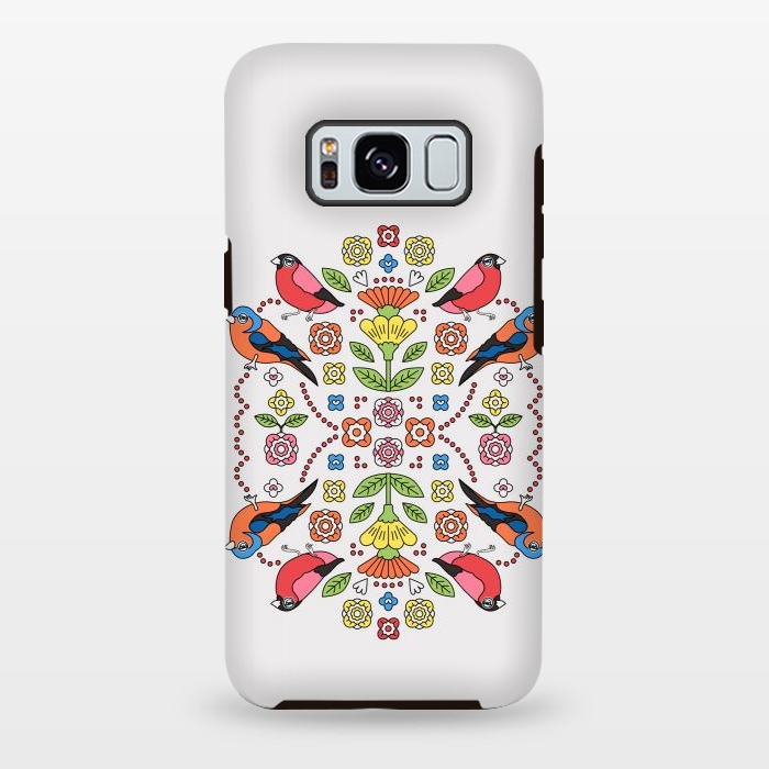 Galaxy S8 plus StrongFit LOVE BIRDS by Michael Cheung