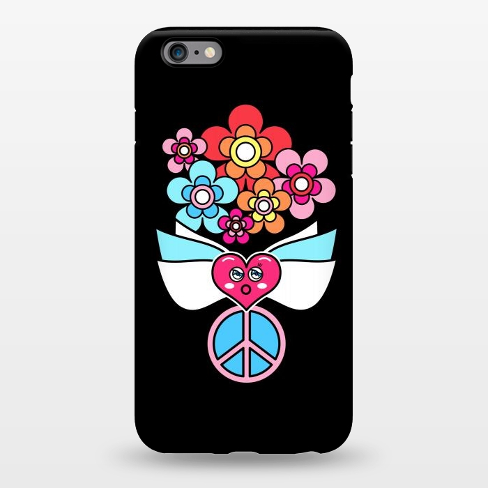 iPhone 6/6s plus StrongFit LOVE AND PEACE by Michael Cheung