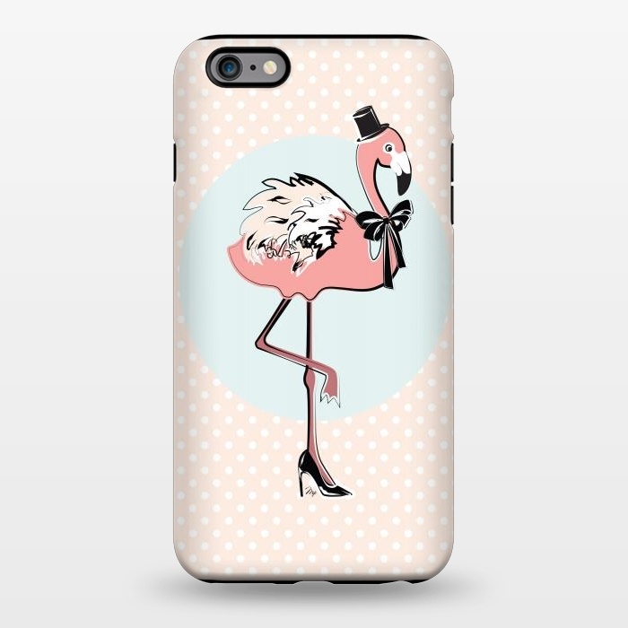 iPhone 6/6s plus StrongFit Stylish Flamingo by Martina