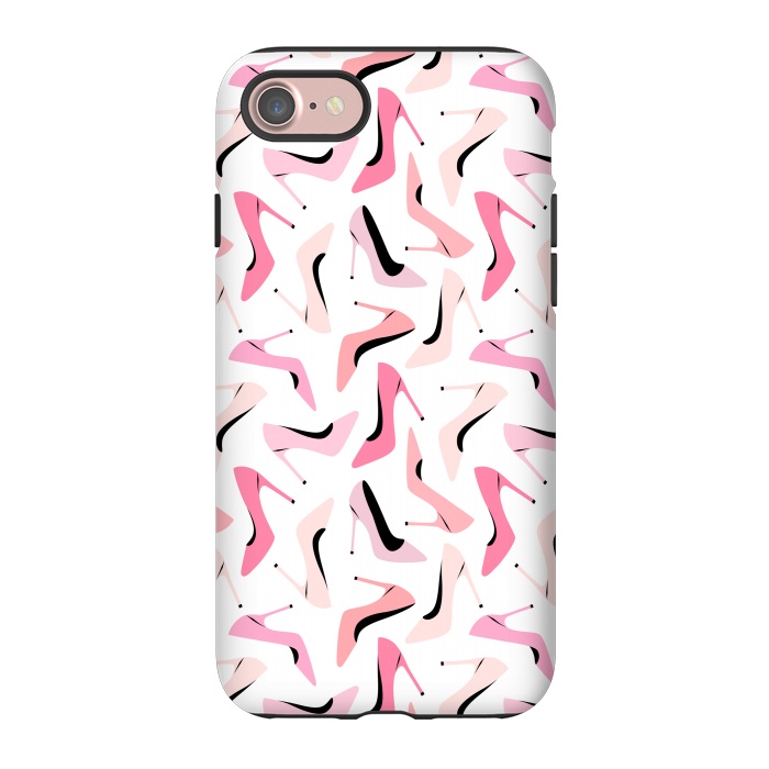 iPhone 7 StrongFit Pink Shoes Love by Martina
