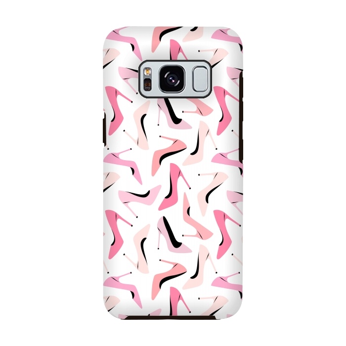 Galaxy S8 StrongFit Pink Shoes Love by Martina